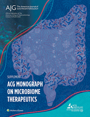 ACG Microbiome Therapeutics Monograph Cover